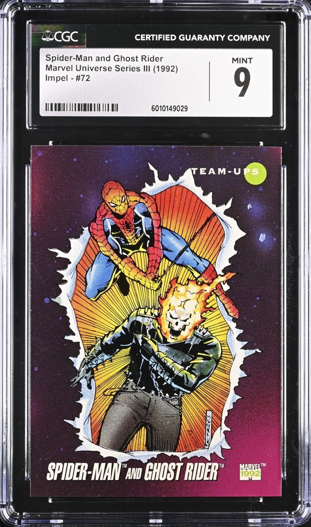 Spider-Man and Ghost Rider CGC 9